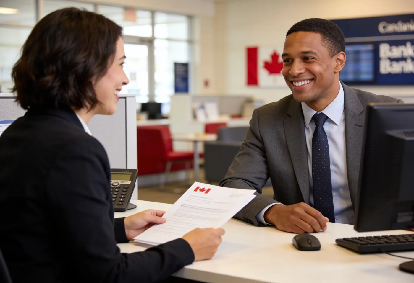 mở tài khoản ngân hàng tại Canada